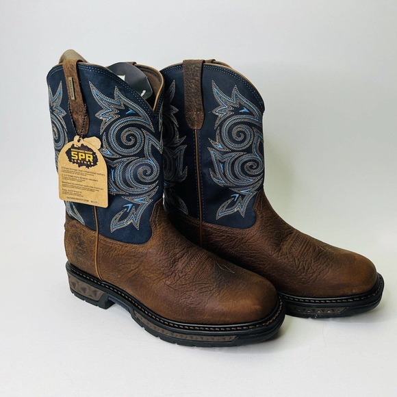 Georgia Boot GB00435 Carbo-Tec‎ LT Waterproof Pull-On Work Boots Size 11 W - Picture 1 of 6
